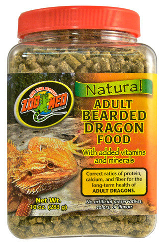 Natural Adult Bearded Dragon Food 10oz