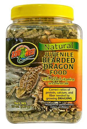 Natural Juvenile Bearded Dragon Food 10oz